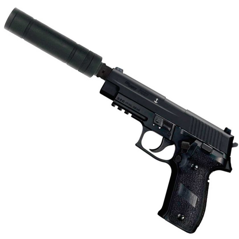 Silenciador Para Pistola Sig Sauer P Chumbinho Mm Prime Guns