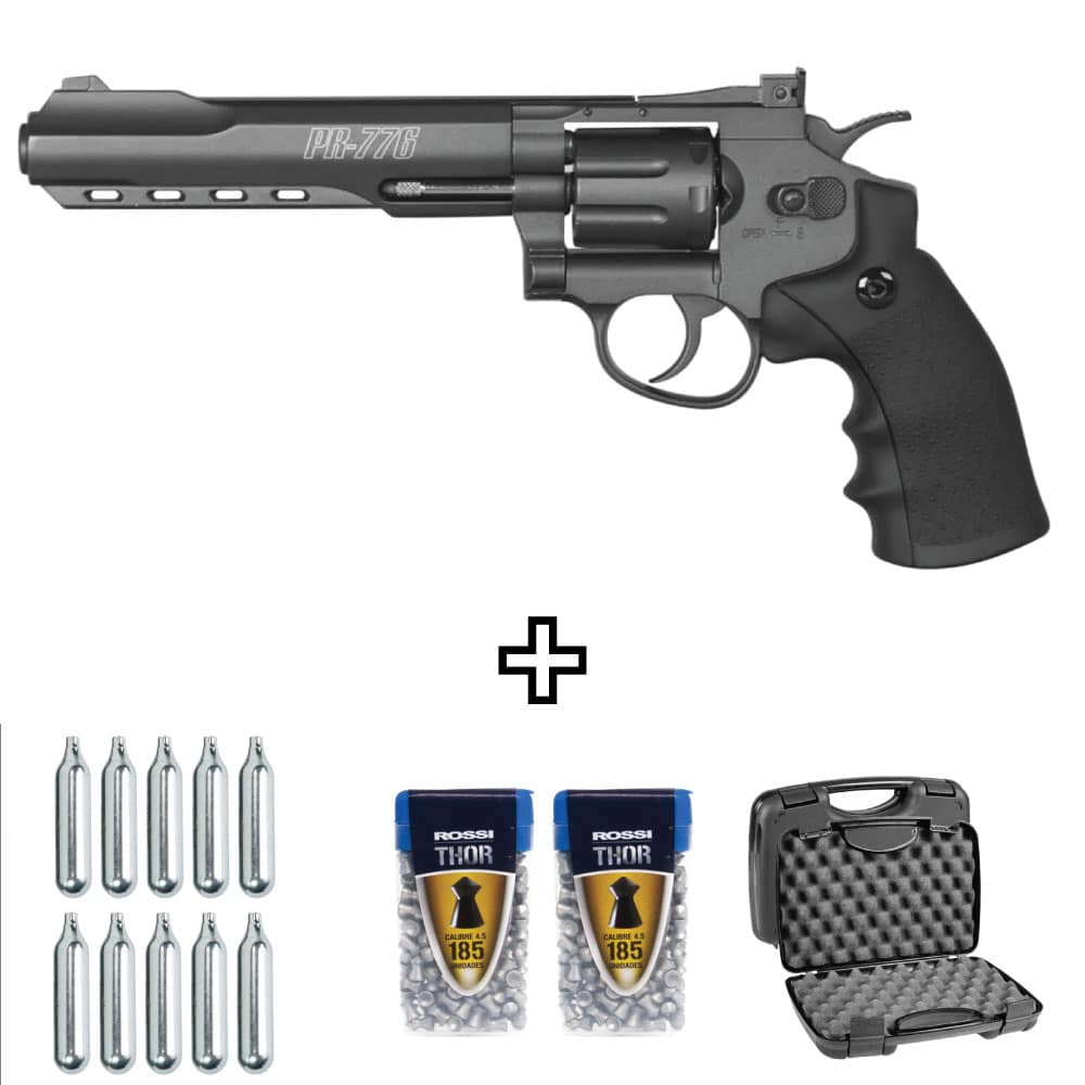 Revólver Co Gamo PR de Chumbinho mm Kit Prime Guns