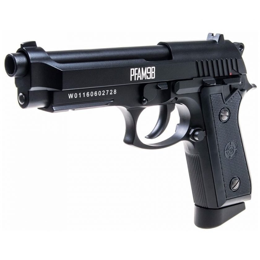 Pistola PT92 Crosman PFAM9B Full Auto CO2 4,5mm Blowback | Prime Guns