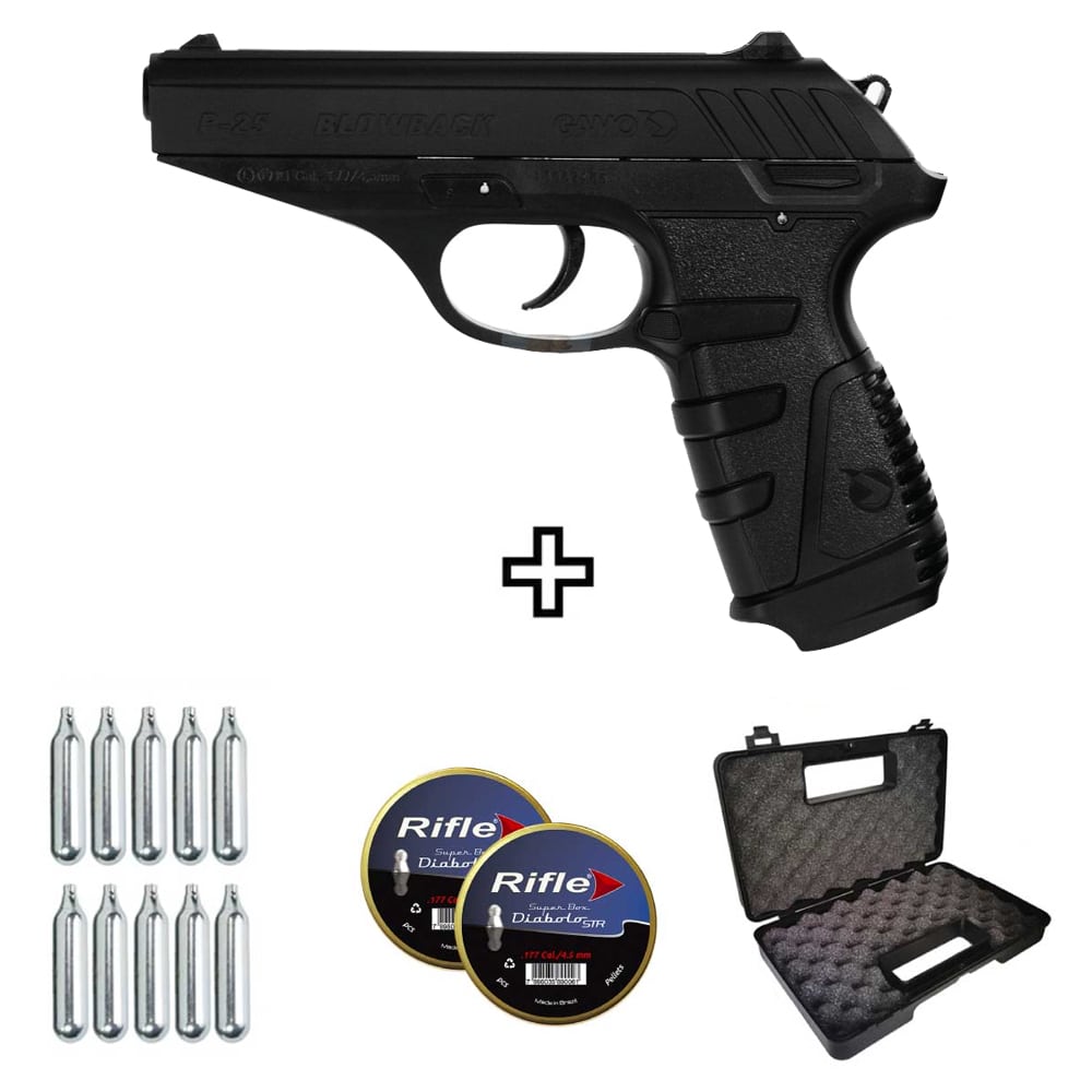 Pistola De Chumbinho Gamo P Co Blowback Kit Prime Guns