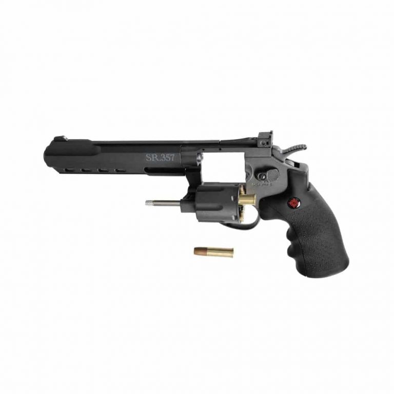 Revólver Crosman Co2 Sr357 Black Full Metal 45mm Prime Guns 6662