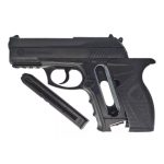 Pistola De Brinquedo Realista C11 6mm + Co2 + Bbs + Óleo