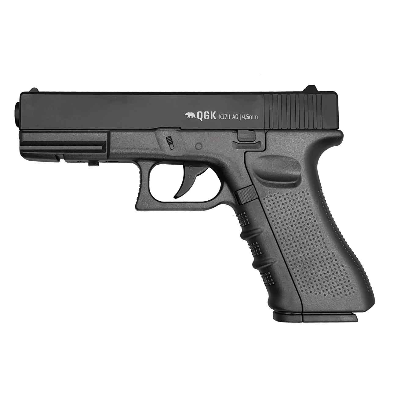 Pistola Glock K17 Qgk Airgun 4 5mm Co2 Nbb Metal Prime Guns