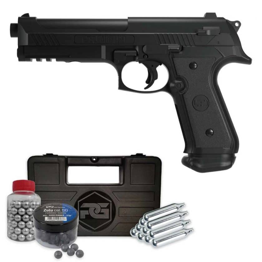 Pistola LTL Alfa .50 Co2 Defesa Pessoal Kit Coldre | Prime Guns